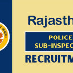 RPSC Rajasthan Police Sub Inspector Telecom Recruitment 2024